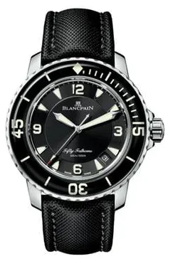 Blancpain Fifty Fathoms 5015-1130-52 45mm Stainless steel Black