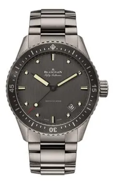 Blancpain Fifty Fathoms Bathyscaphe 5000 1210 98S 43mm Titanium Anthracite