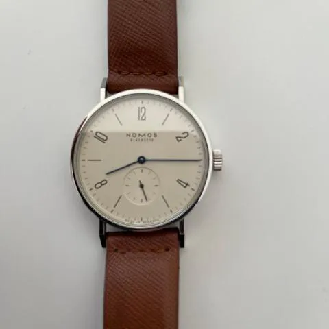 NOMOS Tangomat 601 38.5mm Stainless steel White 9