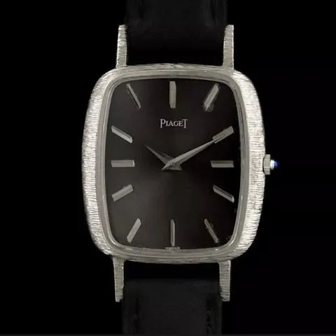 Piaget Emperador 29mm White gold Gray