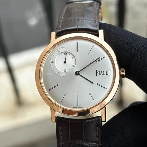 Piaget Altiplano g0a34113 40mm Rose gold Silver