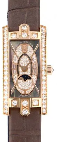 Harry Winston Avenue AVCQMP16RR004 32.5mm Red gold Mother-of-pearl