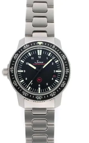 Sinn EZM 3 603 41mm Stainless steel Black