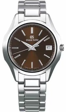 Grand Seiko Quartz SBGV237 39mm Stainless steel Black