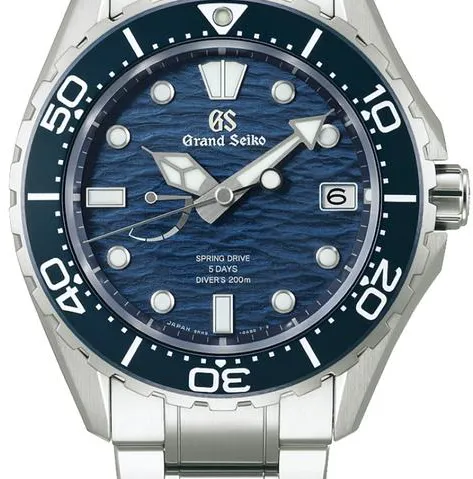 Grand Seiko Evolution 9 SLGA023 44mm Titanium Blue