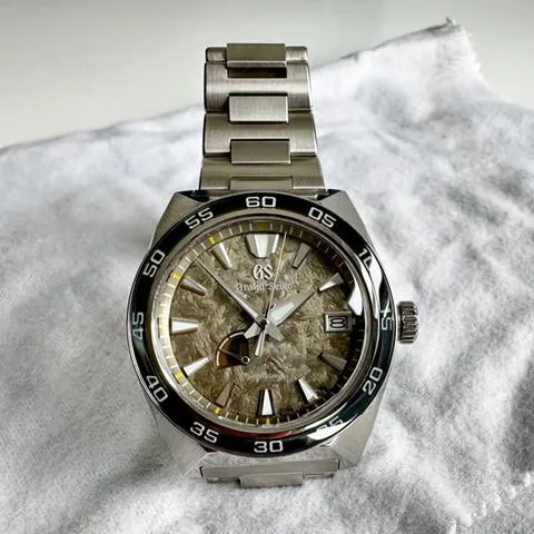 Grand Seiko SBGA403 Titanium Brown