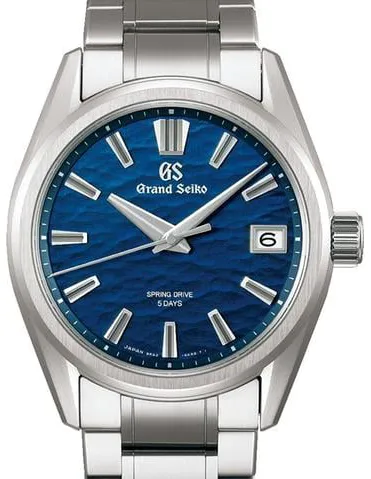 Grand Seiko Evolution 9 SLGA019 40mm Titanium Blue