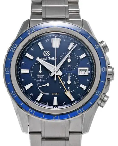 Grand Seiko Evolution 9 SBGC249 45.5mm Titanium Blue