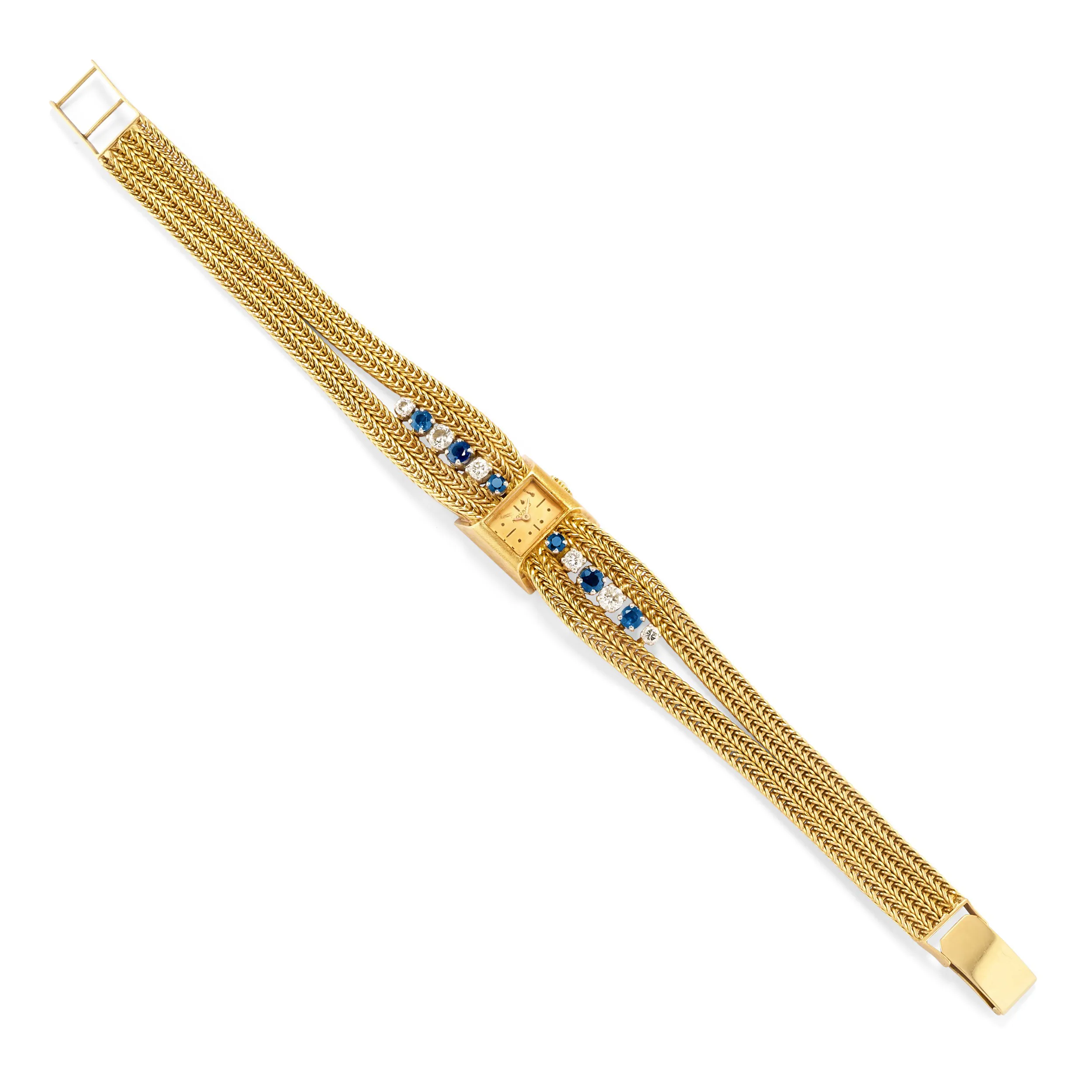 Movado 8mm Yellow gold Champagne