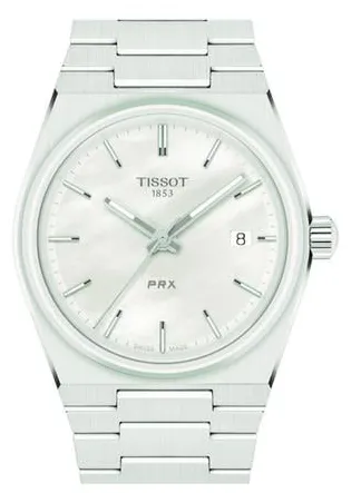 Tissot T-Classic T137.210.11.111.00 35mm White Mother of Pearl