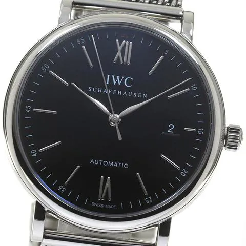 IWC Portofino Automatic IW356508 40mm Stainless steel Black