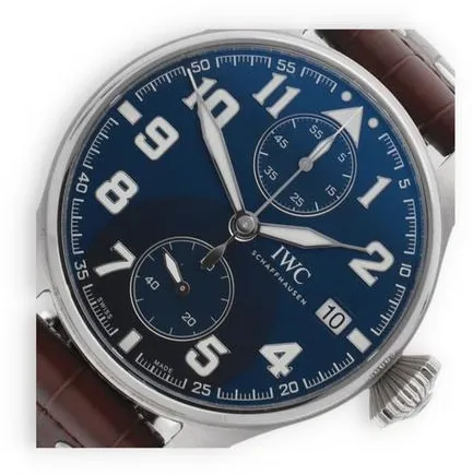 IWC Big Pilot IW515202 46mm Stainless steel Blue 1