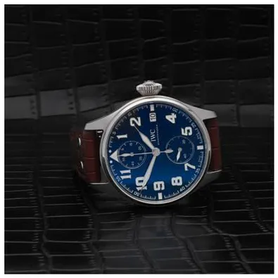 IWC Big Pilot IW515202 46mm Stainless steel Blue 4