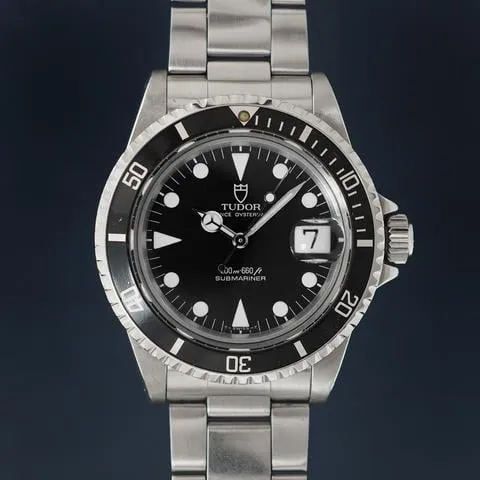 Tudor Submariner 79090 40mm Stainless steel Black