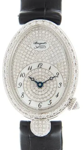 Breguet Reine de Naples 8928BB/8D/944/DD0D3L 33mm White gold Mother-of-pearl