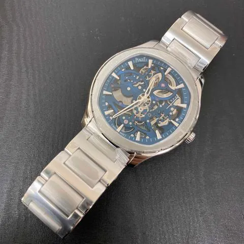 Breguet Reine de Naples G0A45004 42mm Stainless steel Blue 4