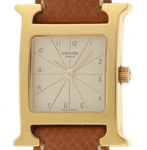 Hermès Heure H HH1.201 30mm Titanium Gold