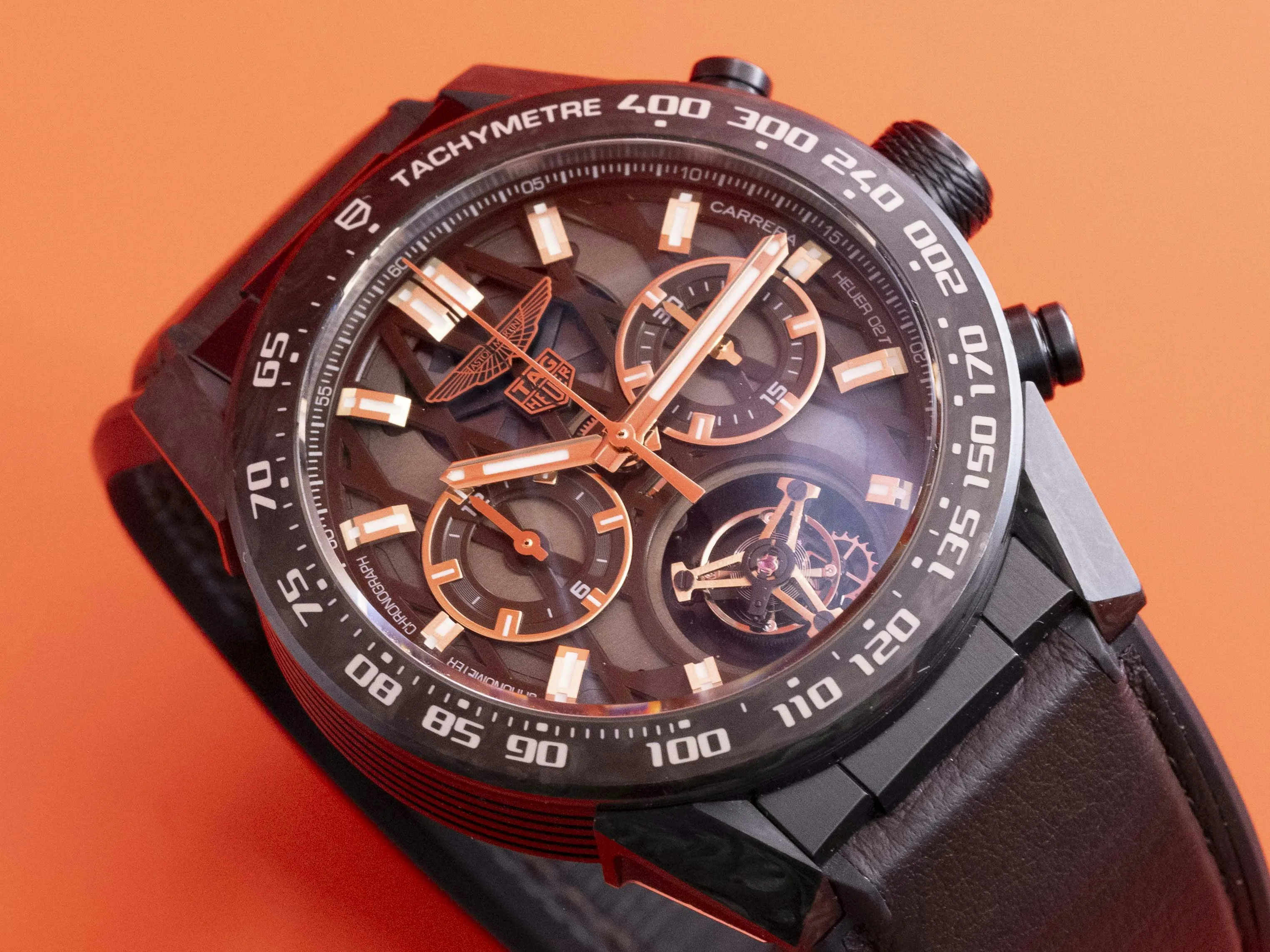 TAG Heuer Carrera CAR5A8E.FT6181 45mm PVD Brown 1