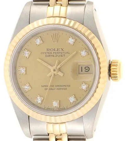 Rolex Datejust 69173G 25mm Stainless steel Gold