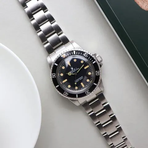 Rolex Submariner 5513 40mm Stainless steel Black 1