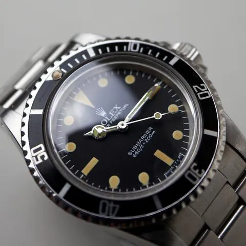 Rolex Submariner 5513 40mm Stainless steel Black 2