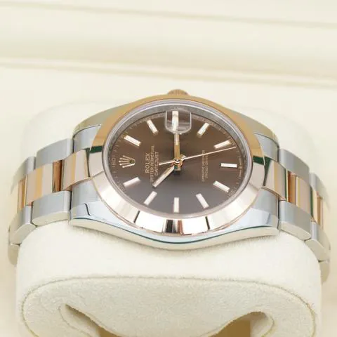 Rolex Datejust 41 126301 41mm Rose gold Brown 3