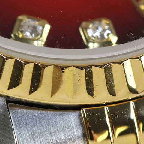 Rolex Datejust 69173G 26mm Yellow gold and Stainless steel Red 7