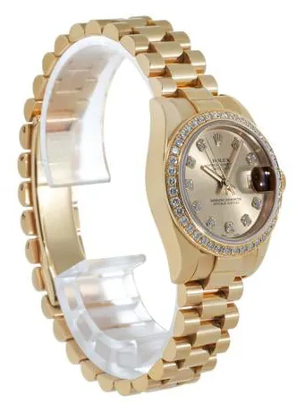 Rolex Lady-Datejust 179138 26mm Yellow gold Champagne 3