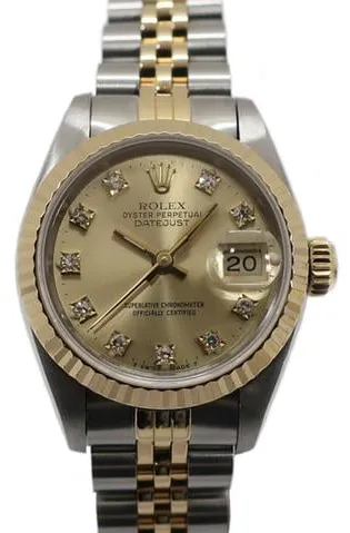 Rolex Datejust 69173G 26mm Yellow gold and Stainless steel Champagne