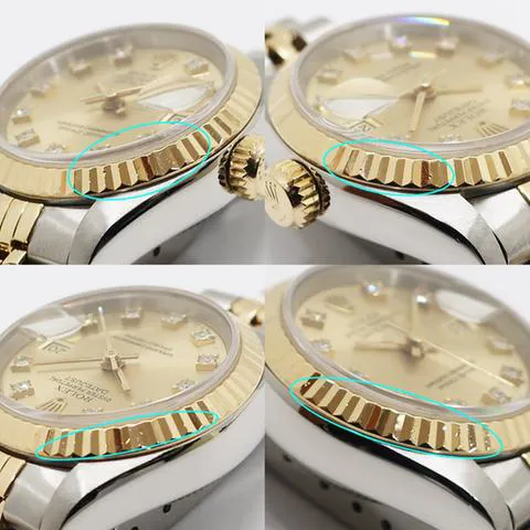 Rolex Datejust 69173G 26mm Yellow gold and Stainless steel Champagne 7