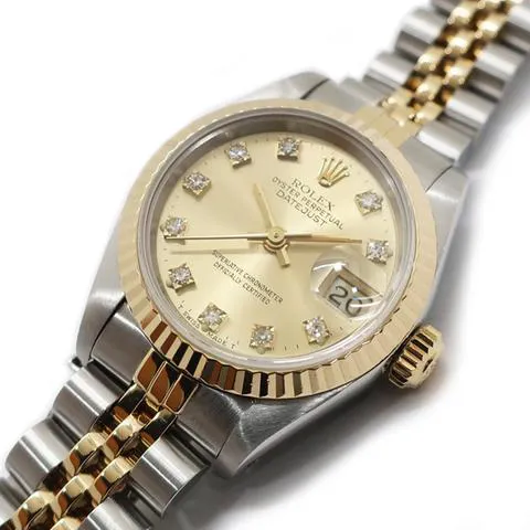 Rolex Datejust 69173G 26mm Yellow gold and Stainless steel Champagne 8