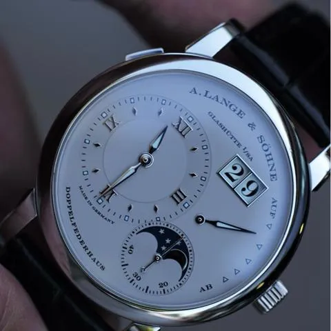 A. Lange & Söhne Lange 1 109.025 38.5mm Platinum Silver