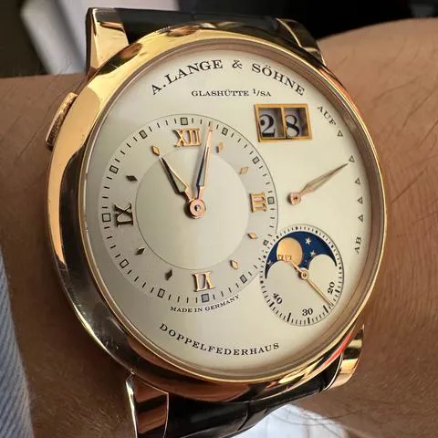 A. Lange & Söhne Lange 1 109.032 38.5mm Rose gold Silver