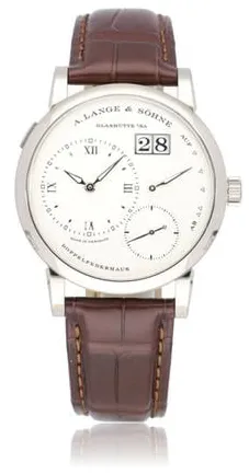 A. Lange & Söhne Lange 1 191.039 38.5mm White gold Silver