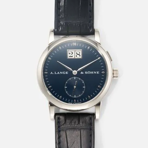 A. Lange & Söhne Saxonia 105.027 24mm White gold Blue