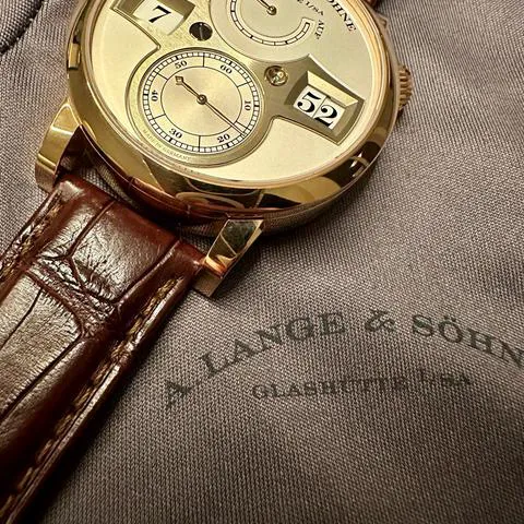 A. Lange & Söhne Zeitwerk 140.032 42mm Rose gold Silver 3