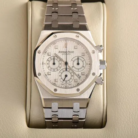 Audemars Piguet Royal Oak 25960BC.OO.1185BC.01 39mm White gold Silver 9