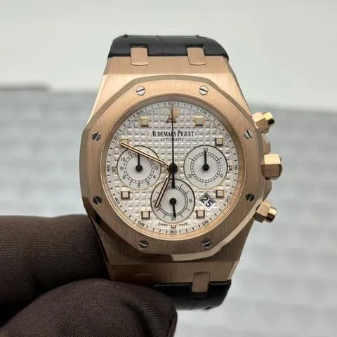 Audemars Piguet Royal Oak 26022OR.OO.D088CR.01 39mm Rose gold White