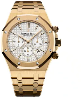 Audemars Piguet Royal Oak 26320BA.OO.1220BA.01 Yellow gold Silver