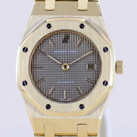 Audemars Piguet Royal Oak 14470BA 30mm Yellow gold Gray