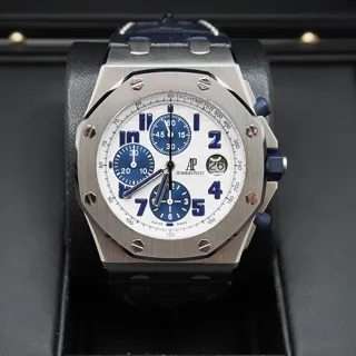 Audemars Piguet Royal Oak Offshore 26020ST Stainless steel White