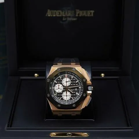 Audemars Piguet Royal Oak Offshore 26400RO.OO.A002CA.01 44mm Rose gold Black