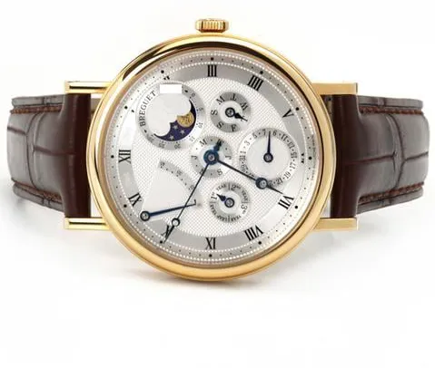 Breguet Classique 5327ba/1e/9v6 39mm Yellow gold Silver