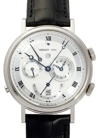 Breguet Classique 5707BB/12/9V6 40mm White gold Silver