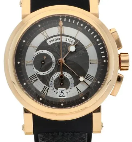 Breguet Marine 5827BR/Z2/5ZU 42mm Rose gold Black