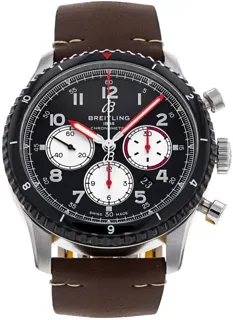 Breitling Aviator 8 AB0119 Stainless steel Black