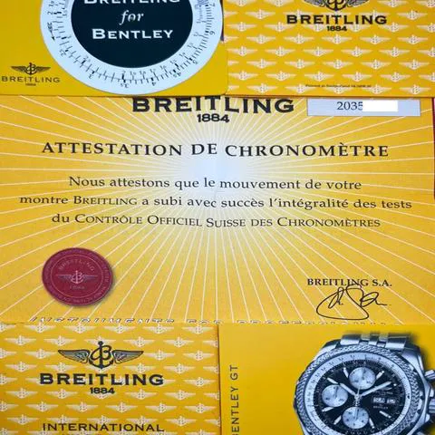 Breitling Bentley A13362 45mm Stainless steel White 3