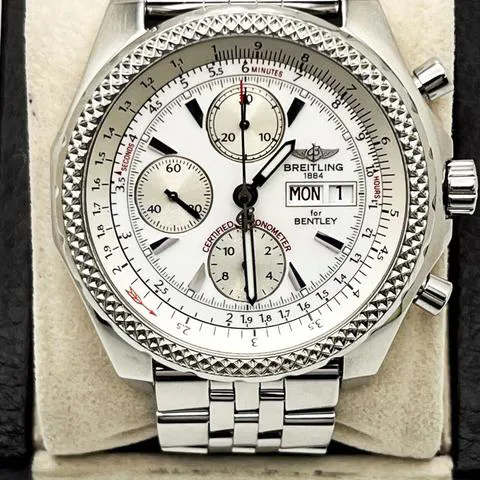 Breitling Bentley A13362 45mm Stainless steel White 4