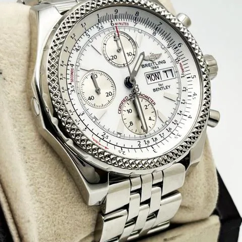 Breitling Bentley A13362 45mm Stainless steel White 5