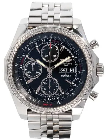 Breitling Bentley A13362 45mm Stainless steel Black 4